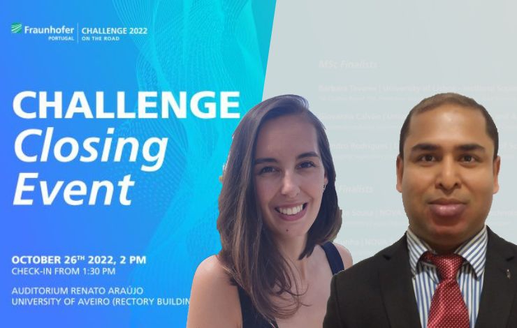 Finalists of the Fraunhofer Portugal Challenge 2022