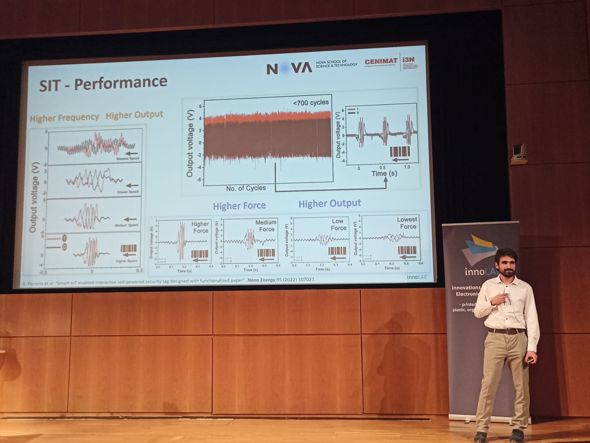 Guilherme Ferreira recebe InnoLAE 2023- Best Accepted Speaker Prize