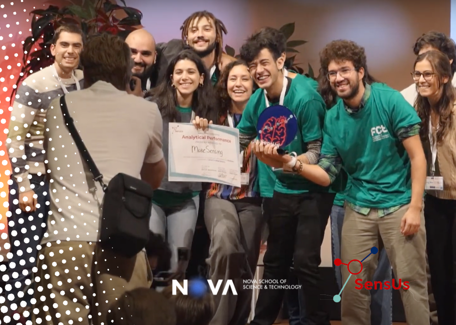Estudantes da FCT-NOVA vencedores SensUs2023