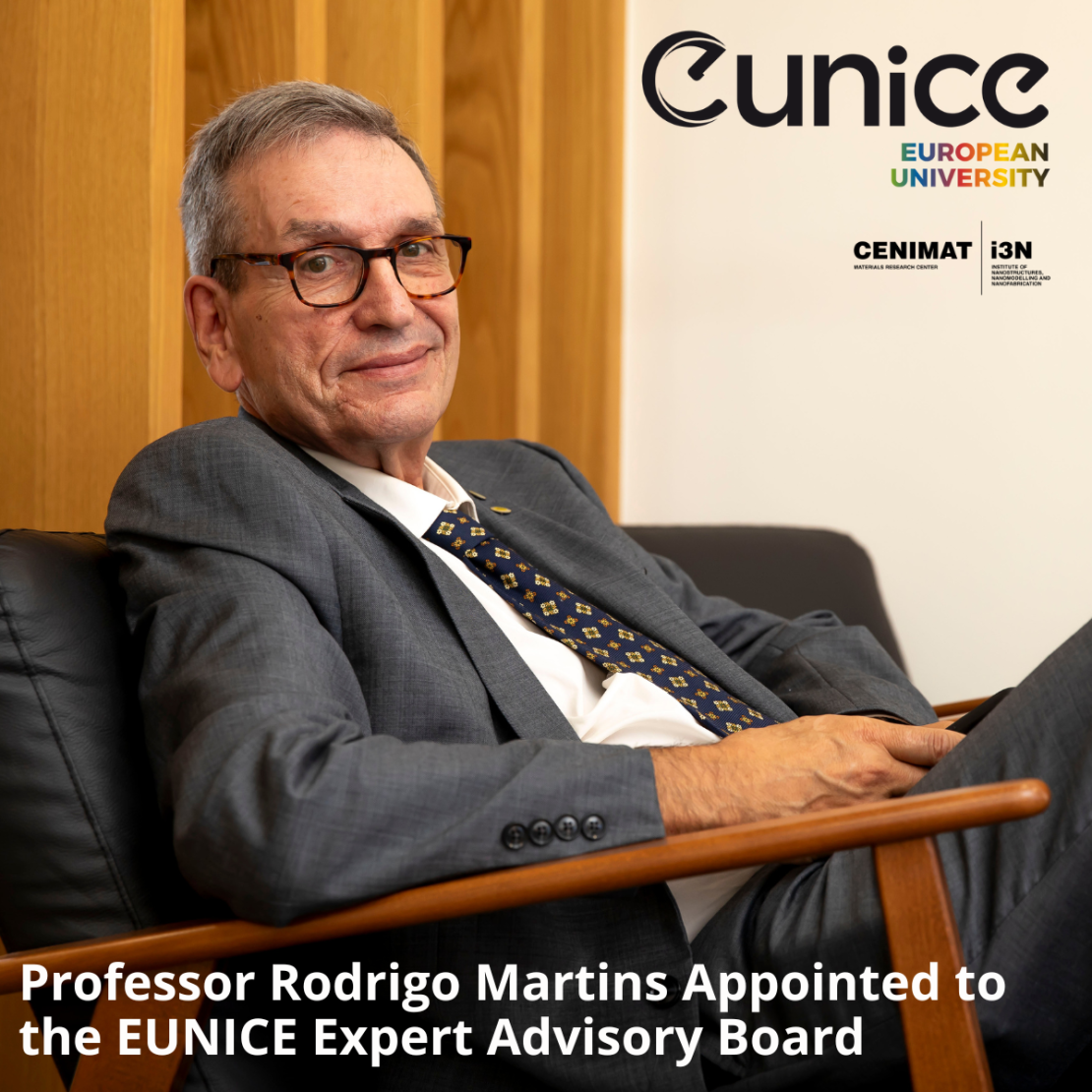 Professor Rodrigo Martins appointed as a member of the EAB of the EUNICE