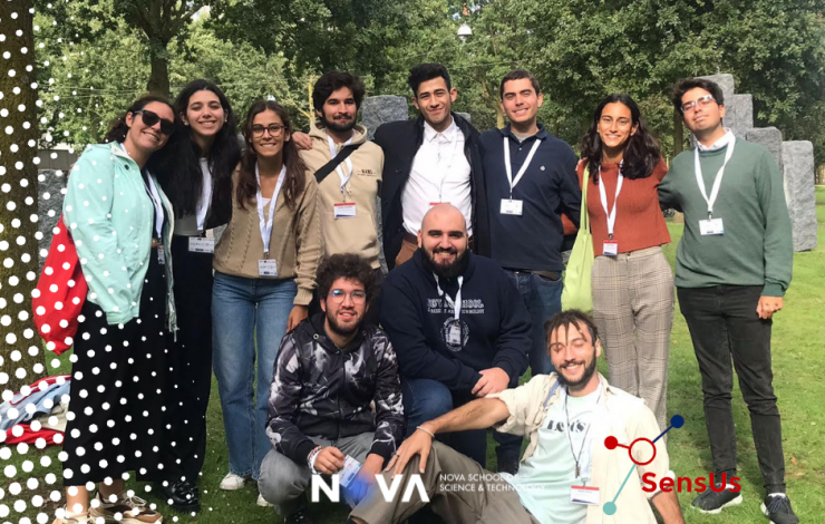 Estudantes da FCT-NOVA vencedores SensUs2023