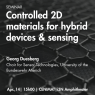 Seminar | Controlled 2D materials for hybrid devices & sensing 