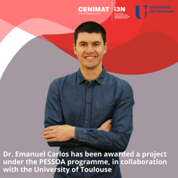 Dr. Emanuel Carlos has been awarded a project under the Pessoa Programme