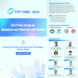 i3N Leadership to Chair the Cell Press Forum on Optoelectronic Materials and Devices (CPF-OMD 2026)