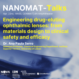 NANOMAT-Talk #19 | Engineering drug-eluting ophthalmic lenses: from materials design to clinical safety and efficacy
